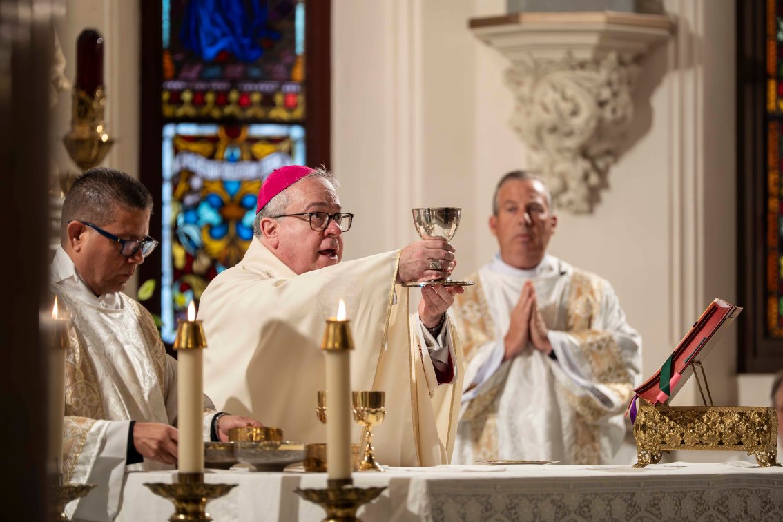 Bishop Olson at consecration