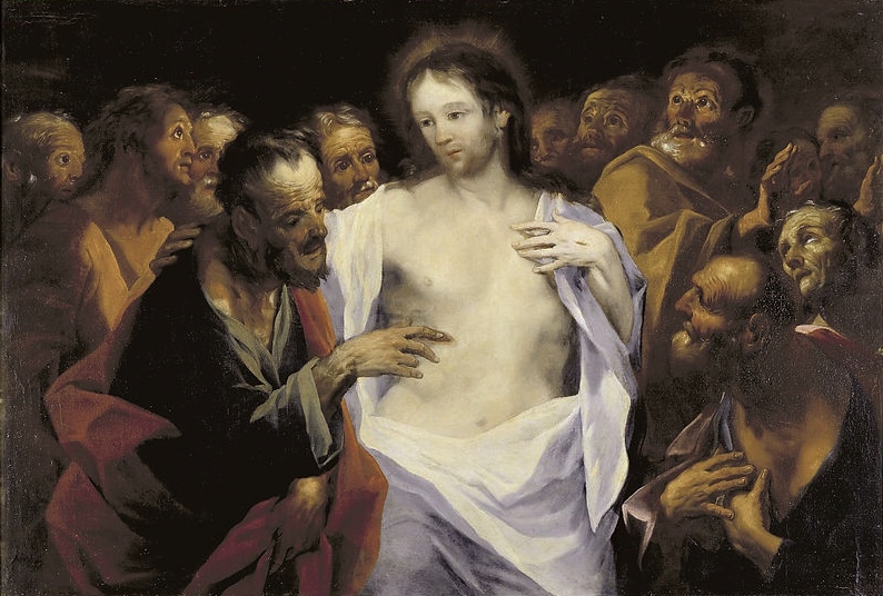 painting of Doubting Thomas